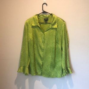 Vintage textured blouse